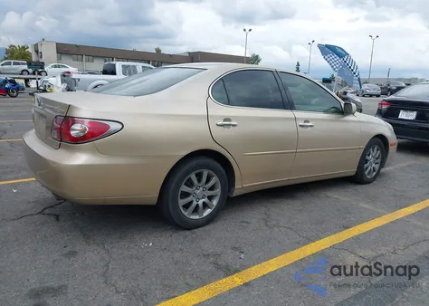 2004 Lexus Es 330 из США, поврежденный, VIN JTHBA30G445029061